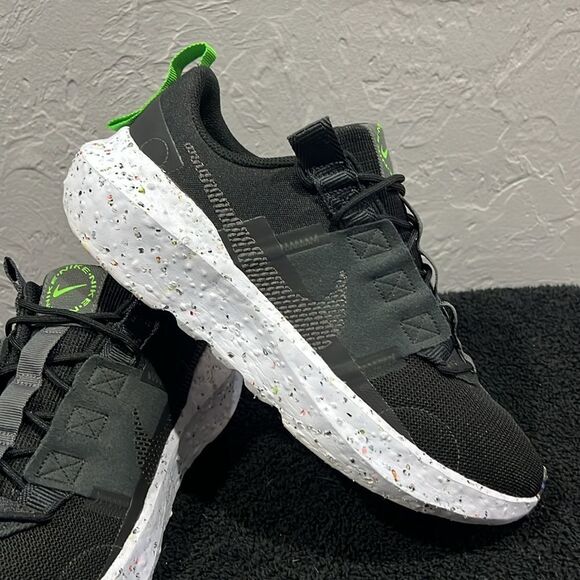 🔥🔥 NIKE Air Crater Impact Black Shoes Men Sz 9 - PERFECT Worn Twice - PERFECT - Picture 2 of 13